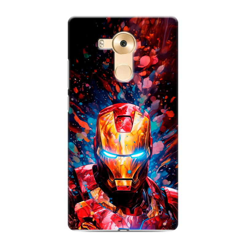 Пластиковый чехол на Huawei Mate 8 с принтом Железный человек Ironman Пластиковый чехол на Huawei Mate 8 с принтом Железный человек Ironman