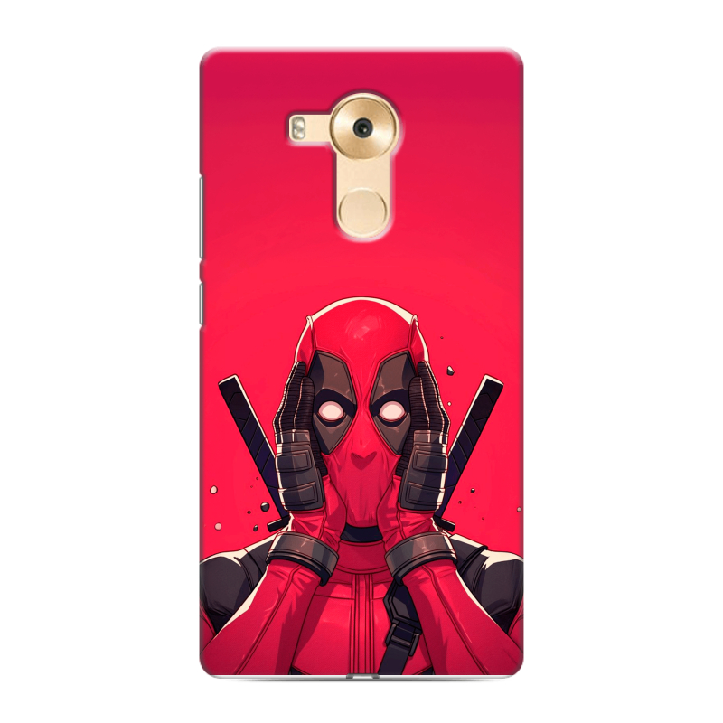 Силиконовый чехол на Huawei Mate 8 с принтом Дедпул Deadpool Силиконовый чехол на Huawei Mate 8 с принтом Дедпул Deadpool