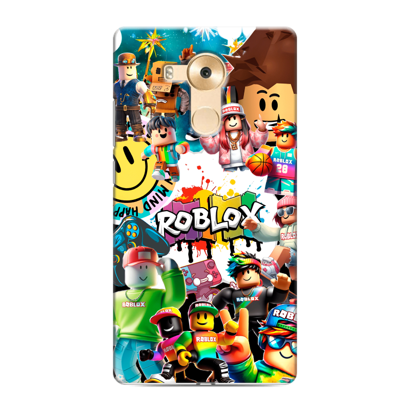 Силиконовый чехол на Huawei Mate 8 с принтом Roblox Роблокс Силиконовый чехол на Huawei Mate 8 с принтом Roblox Роблокс