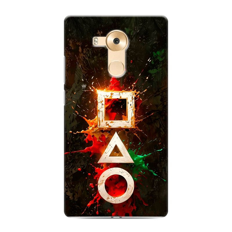 Пластиковый чехол на Huawei Mate 8 с принтом Squid Game Игра кальмара Пластиковый чехол на Huawei Mate 8 с принтом Squid Game Игра кальмара