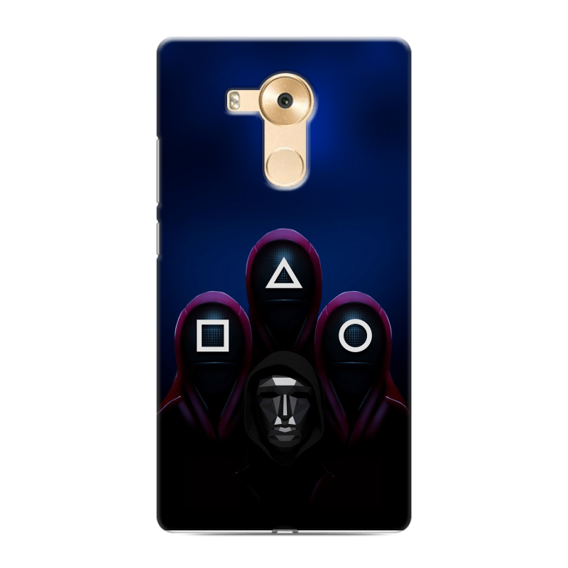 Силиконовый чехол на Huawei Mate 8 с принтом Игра Кальмара Силиконовый чехол на Huawei Mate 8 с принтом Игра Кальмара