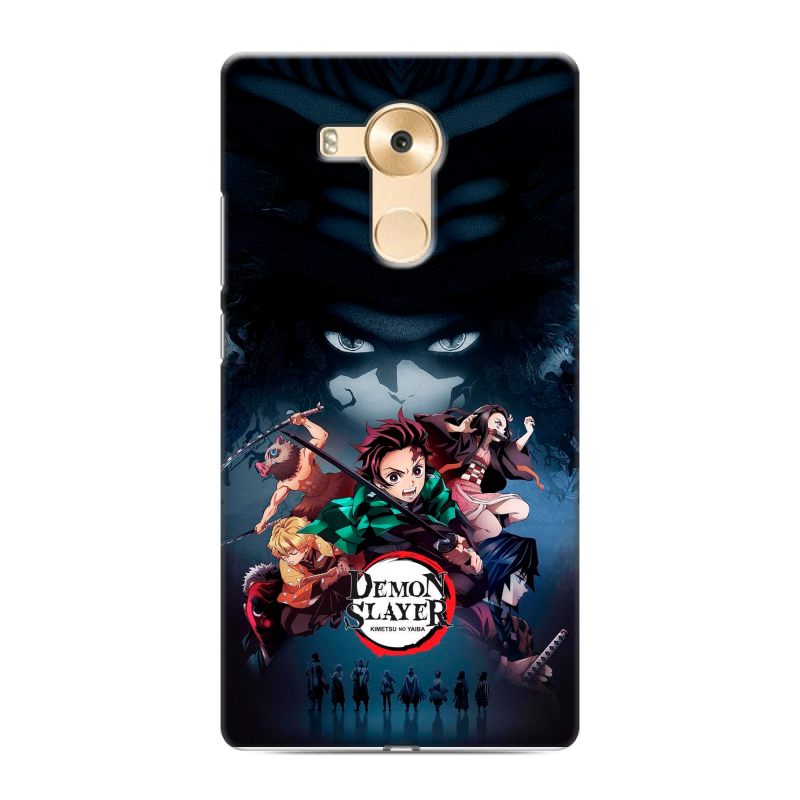 Силиконовый чехол на Huawei Mate 8 с принтом Demon Slayer Клинок рассекающий демонов Силиконовый чехол на Huawei Mate 8 с принтом Demon Slayer Клинок рассекающий демонов