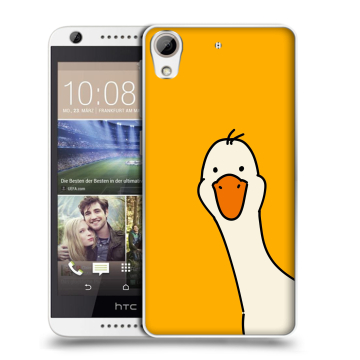 Силиконовый чехол на HTC Desire 626 с принтом Утка Силиконовый чехол на HTC Desire 626 с принтом Утка