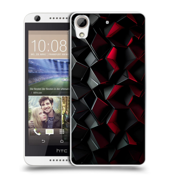 Силиконовый чехол на HTC Desire 626 с принтом Абстракция