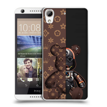 Силиконовый чехол на HTC Desire 626 с принтом Луи робот