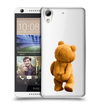 Силиконовый чехол на HTC Desire 626 с принтом Медведь