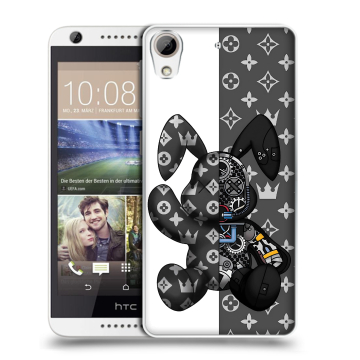 Силиконовый чехол на HTC Desire 626 с принтом Луи робот