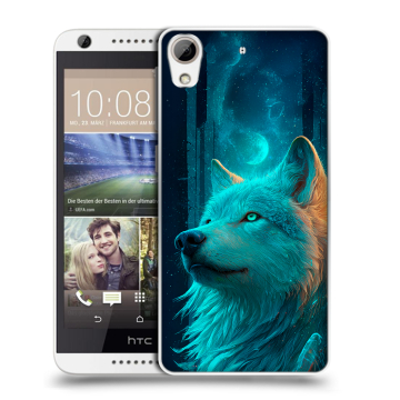 Силиконовый чехол на HTC Desire 626 с принтом бабочки саккура Силиконовый чехол на HTC Desire 626 с принтом бабочки саккура