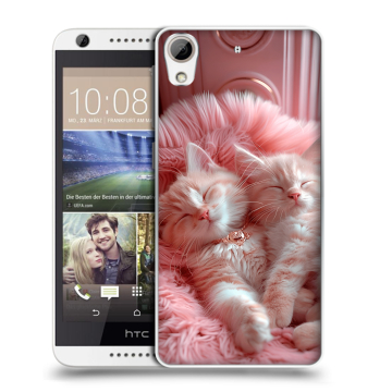 Силиконовый чехол на HTC Desire 626 с принтом котята котики Силиконовый чехол на HTC Desire 626 с принтом котята котики
