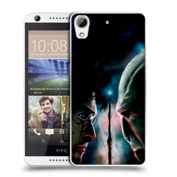 Силиконовый чехол на HTC Desire 626 с принтом Гарри Поттер Harry Potter