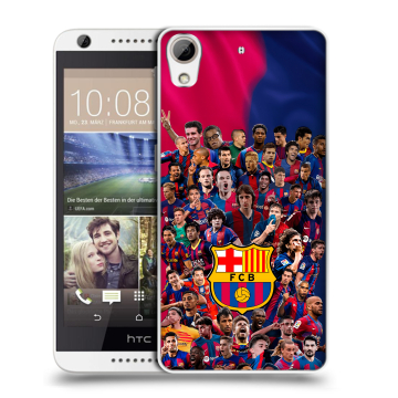 Силиконовый чехол на HTC Desire 626 с принтом Барселона Barcelona