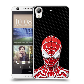 Силиконовый чехол на HTC Desire 626 с принтом человек паук spiderman Силиконовый чехол на HTC Desire 626 с принтом человек паук spiderman