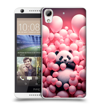 Силиконовый чехол на HTC Desire 626 с принтом Панда Силиконовый чехол на HTC Desire 626 с принтом Панда