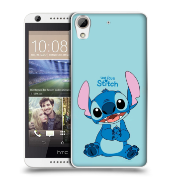 Силиконовый чехол на HTC Desire 626 с принтом Лило и Стич
