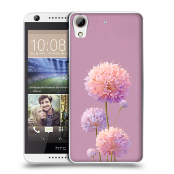 Силиконовый чехол на HTC Desire 626 с принтом Цветы