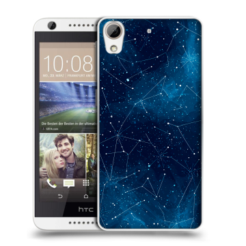 Силиконовый чехол на HTC Desire 626 с принтом Космос звезды