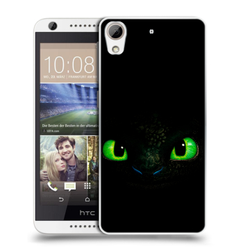 Силиконовый чехол на HTC Desire 626 с принтом Как приручить дракона