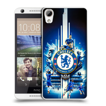 Силиконовый чехол на HTC Desire 626 с принтом Chelsea Челси