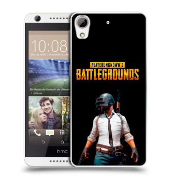 Силиконовый чехол на HTC Desire 626 с принтом PUGB ПАГБ