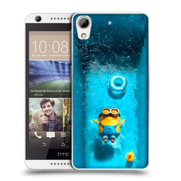 Силиконовый чехол на HTC Desire 626 с принтом Миньоны Силиконовый чехол на HTC Desire 626 с принтом Миньоны