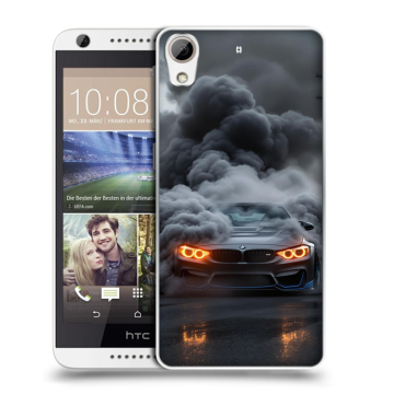 Силиконовый чехол на HTC Desire 626 с принтом BMW БМВ Силиконовый чехол на HTC Desire 626 с принтом BMW БМВ