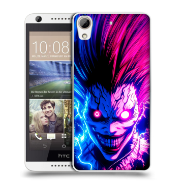 Силиконовый чехол на HTC Desire 626 с принтом Death note Тетрадь смерти