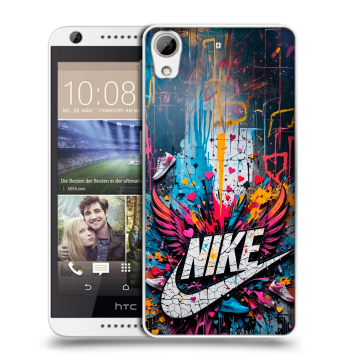 Силиконовый чехол на HTC Desire 626 с принтом Nike Найк Силиконовый чехол на HTC Desire 626 с принтом Nike Найк