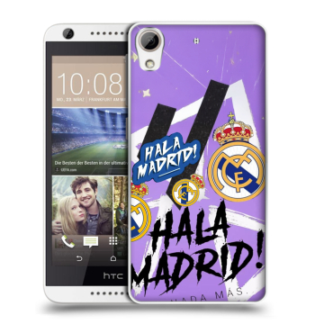 Силиконовый чехол на HTC Desire 626 с принтом Real Madrid Реал Мадрид