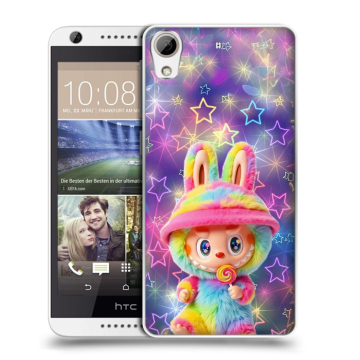 Силиконовый чехол на HTC Desire 626 с принтом Labubu Лабубу