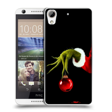 Силиконовый чехол на HTC Desire 626 с принтом Новый год Гринч