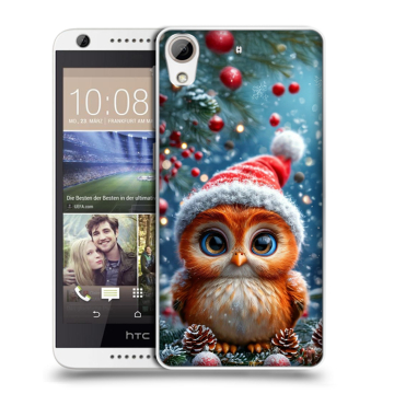 Силиконовый чехол на HTC Desire 626 с принтом Новый год Силиконовый чехол на HTC Desire 626 с принтом Новый год