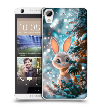 Силиконовый чехол на HTC Desire 626 с принтом Новый год Силиконовый чехол на HTC Desire 626 с принтом Новый год