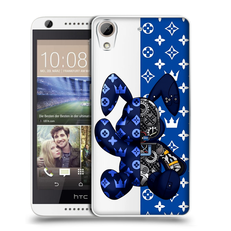 Силиконовый чехол на HTC Desire 626 с принтом Луи робот Силиконовый чехол на HTC Desire 626 с принтом Луи робот