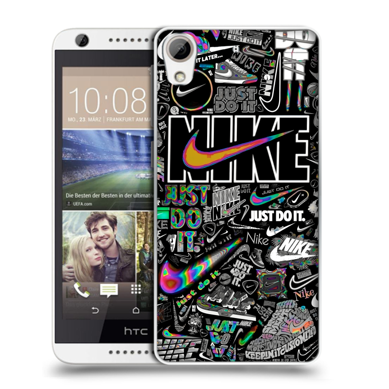 Силиконовый чехол на HTC Desire 626 с принтом Найк Силиконовый чехол на HTC Desire 626 с принтом Найк