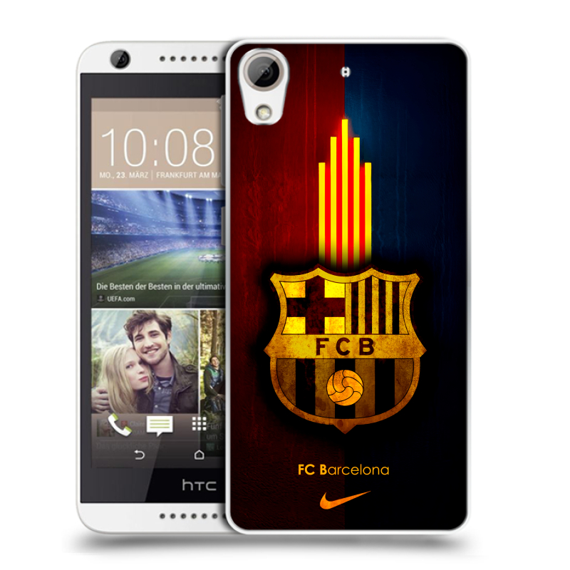 Силиконовый чехол на HTC Desire 626 с принтом Барселона Barcelona Силиконовый чехол на HTC Desire 626 с принтом Барселона Barcelona