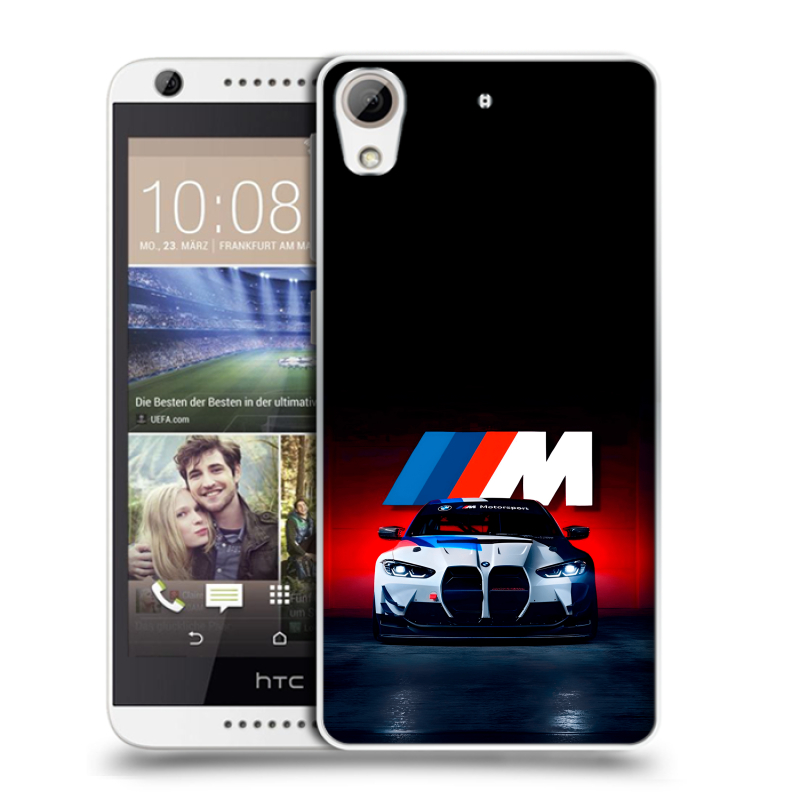 Силиконовый чехол на HTC Desire 626 с принтом БМВ BMW Силиконовый чехол на HTC Desire 626 с принтом БМВ BMW