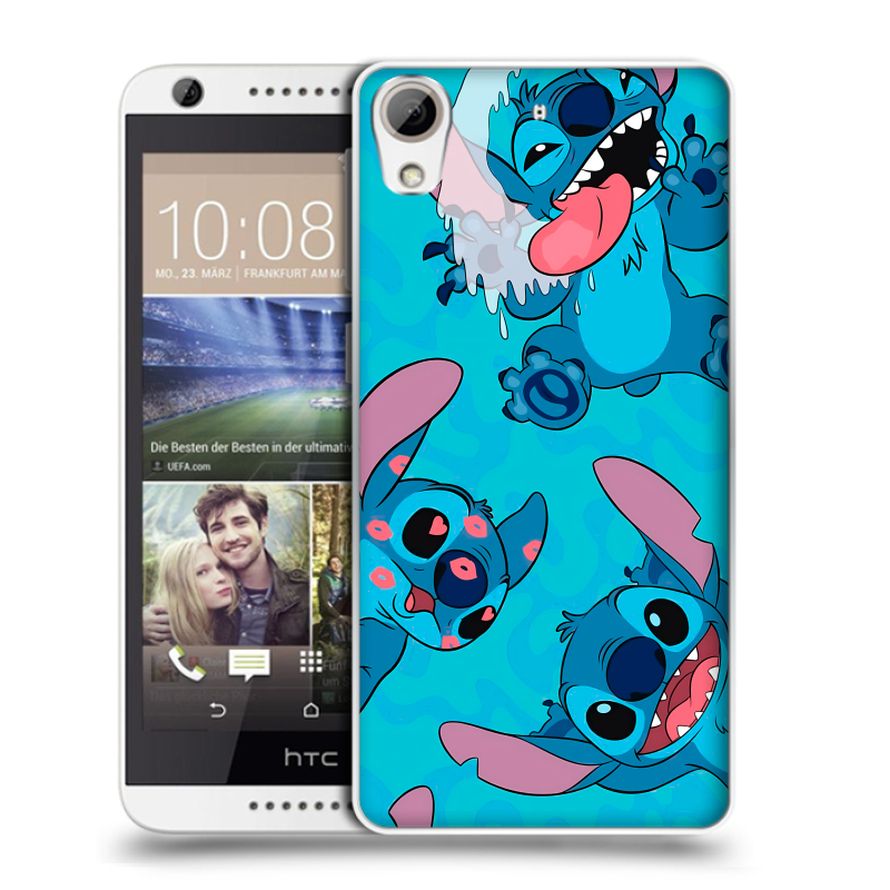 Силиконовый чехол на HTC Desire 626 с принтом Лило и Стич Силиконовый чехол на HTC Desire 626 с принтом Лило и Стич