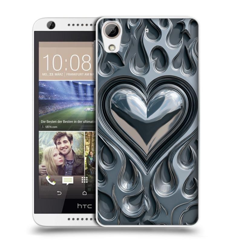 Силиконовый чехол на HTC Desire 626 с принтом Y2K Силиконовый чехол на HTC Desire 626 с принтом Y2K