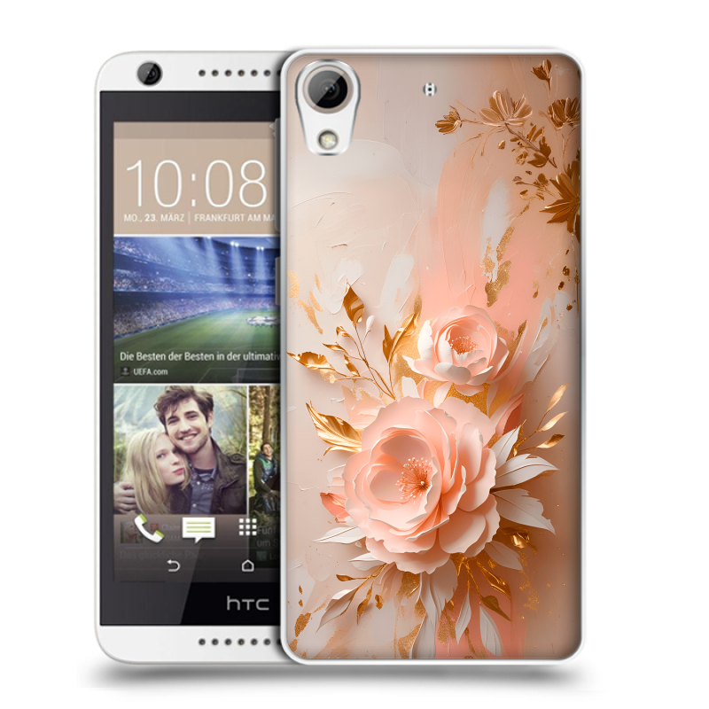 Силиконовый чехол на HTC Desire 626 с принтом женский Силиконовый чехол на HTC Desire 626 с принтом женский