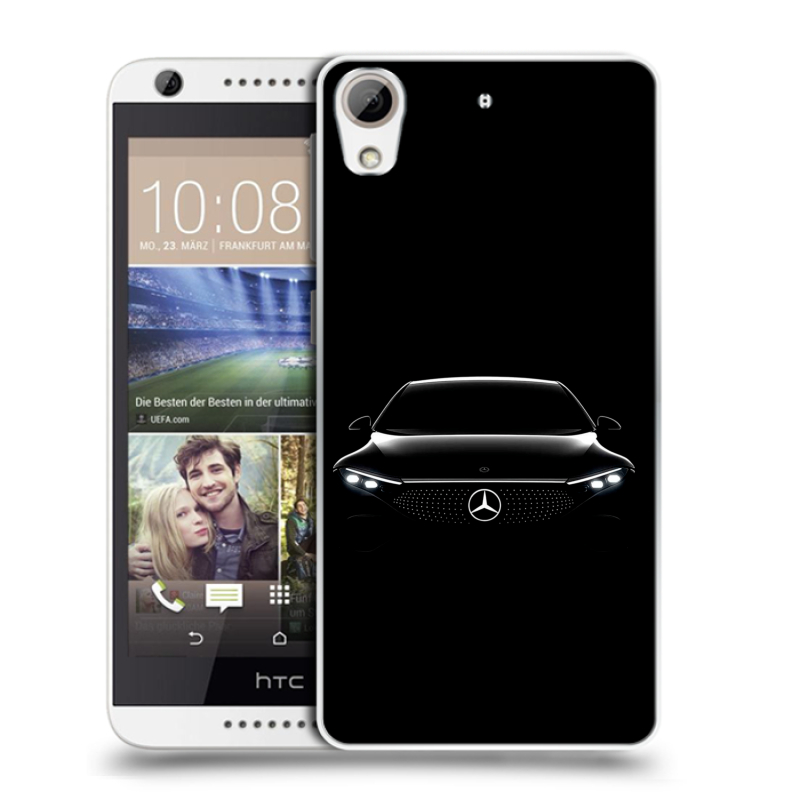 Силиконовый чехол на HTC Desire 626 с принтом Mercedes Мерседес Силиконовый чехол на HTC Desire 626 с принтом Mercedes Мерседес