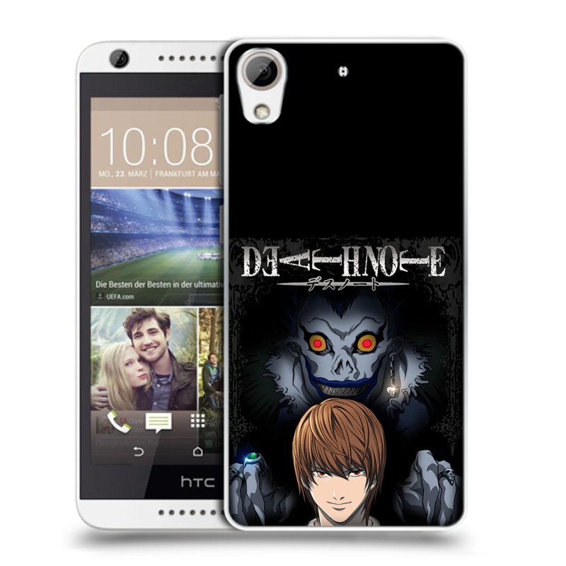 Силиконовый чехол на HTC Desire 626 с принтом Death note Тетрадь смерти Силиконовый чехол на HTC Desire 626 с принтом Death note Тетрадь смерти