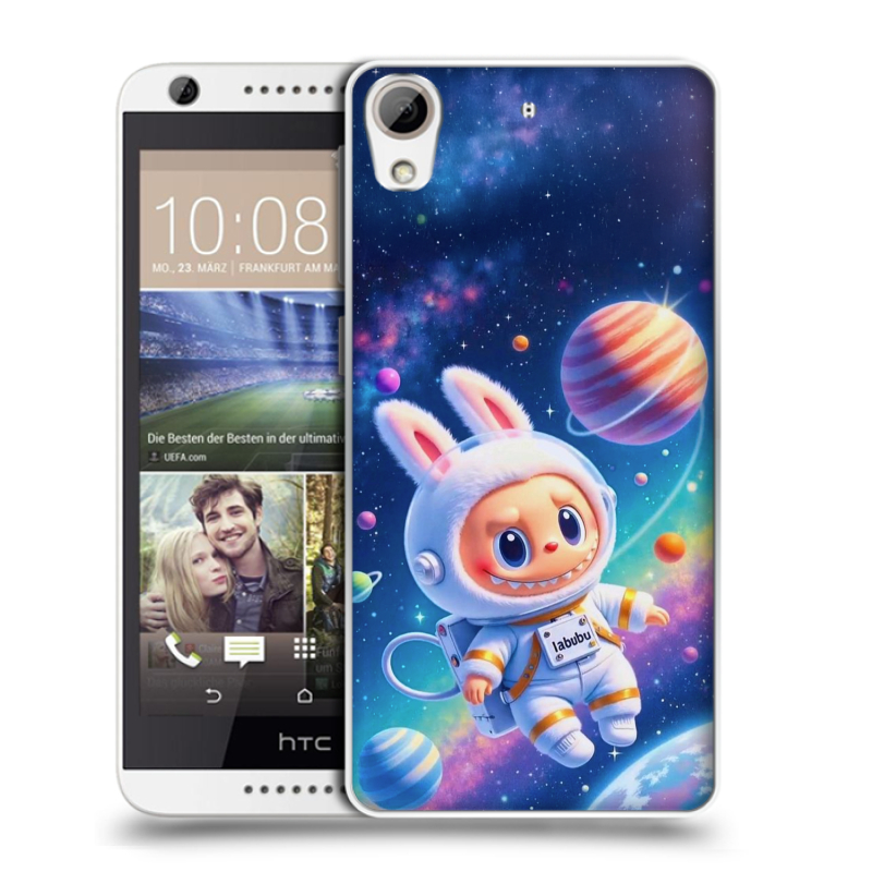 Силиконовый чехол на HTC Desire 626 с принтом Labubu Лабубу Силиконовый чехол на HTC Desire 626 с принтом Labubu Лабубу