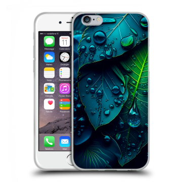 Пластиковый чехол на Iphone 6s с принтом Листья
