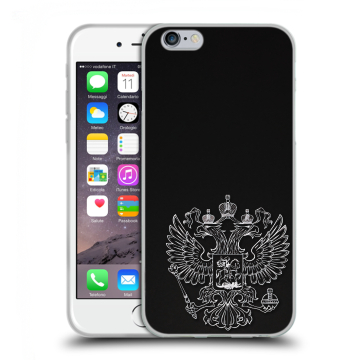 Пластиковый чехол на Iphone 6s  с принтом Герб России