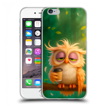 Пластиковый чехол на Iphone 6s с принтом сова Пластиковый чехол на Iphone 6s с принтом сова