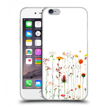 Пластиковый чехол на Iphone 6s с принтом цветы Пластиковый чехол на Iphone 6s с принтом цветы