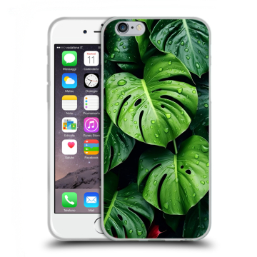 Пластиковый чехол на Iphone 6s с принтом Листья Пластиковый чехол на Iphone 6s с принтом Листья