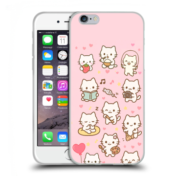 Пластиковый чехол на Iphone 6s с принтом Hello Kitty Хелоу Кити Пластиковый чехол на Iphone 6s с принтом Hello Kitty Хелоу Кити