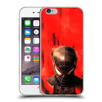 Пластиковый чехол на Iphone 6s с принтом человек паук spiderman Пластиковый чехол на Iphone 6s с принтом человек паук spiderman