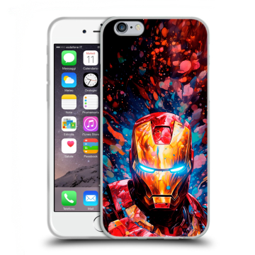Пластиковый чехол на Iphone 6s с принтом Железный человек Ironman Пластиковый чехол на Iphone 6s с принтом Железный человек Ironman